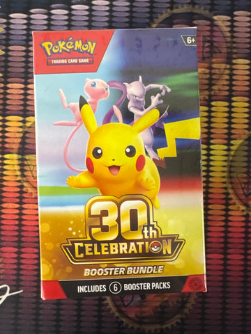 Pokemon 30th Celebration booster bundle