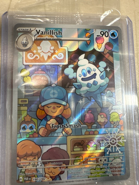 Pokemon Vanillish 190/182 holiday calendar promo sealed