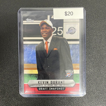 2009 NBA Kevin Durant Topps Draft Snapshot