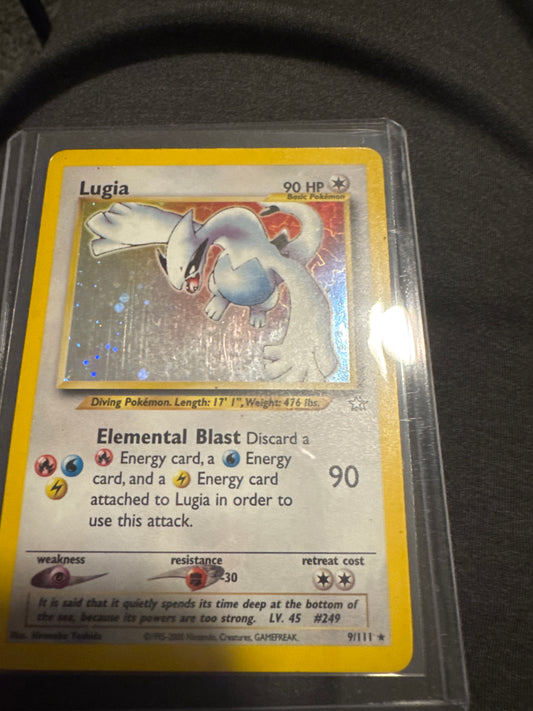 Pokemon Lugia 9/111 Holo Neo Genesis HP