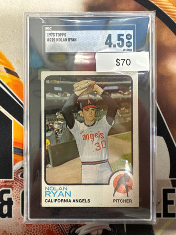 1973 Topps MLB Nolan Ryan SGC 4.5