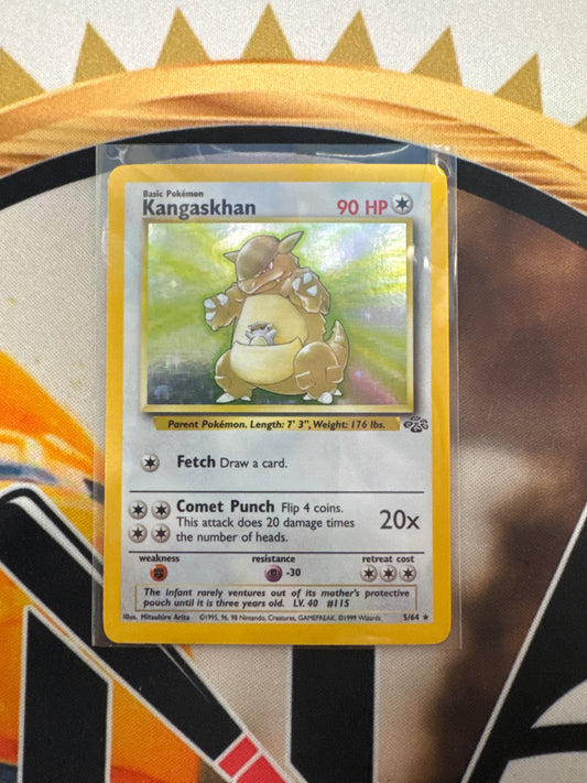 Pokémon Jungle Set Kangaskhan Holo 5/64 DM