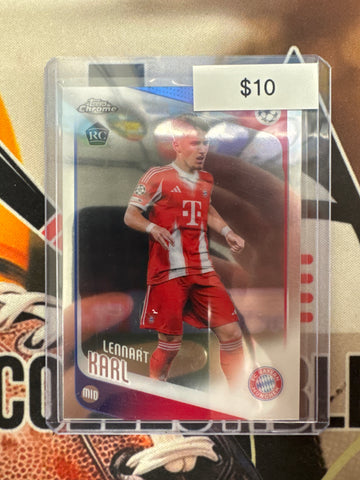 2026 Topps Chrome Champions League Lennart Karl Rookie