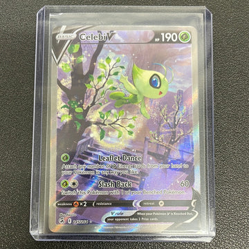 Pokémon Celebi V Alternate Full Art Fusion Strike 245/264