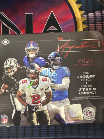 2025 Topps Signature Class NFL Jumbo Hobby