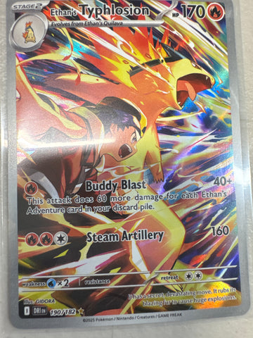 Pokemon Ethan’s Typhlosion 190/182 Destined Rivals
