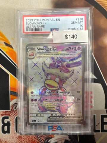 Pokémon Slowking EX 238/193 Paldea Evolved Ultra Rare PSA 10