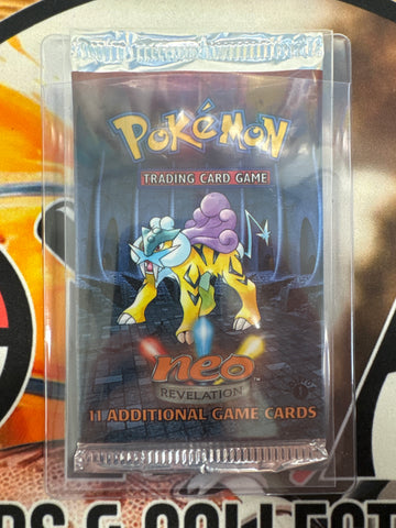 Pokémon Neo Revelation Booster Pack 1st Edition
