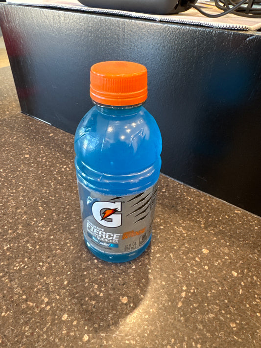 Cafe Gatorade Blue Cherry