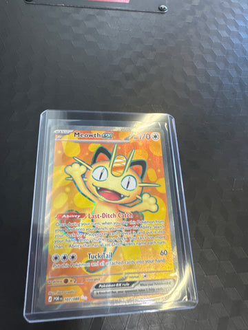 Pokemon Meowth ex 107/088 Perfect Order