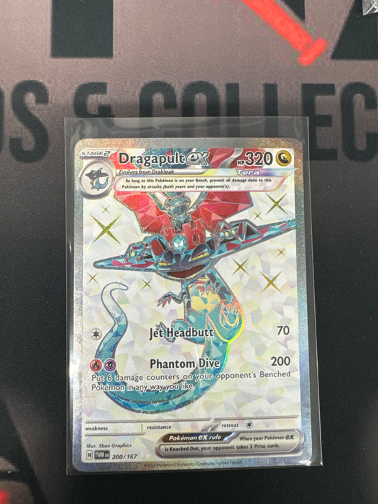 Pokemon Dragapult ex 200/167