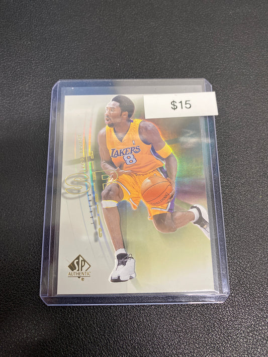 2001 Kobe Bryant SP Authentic Rainbow Holo Foil