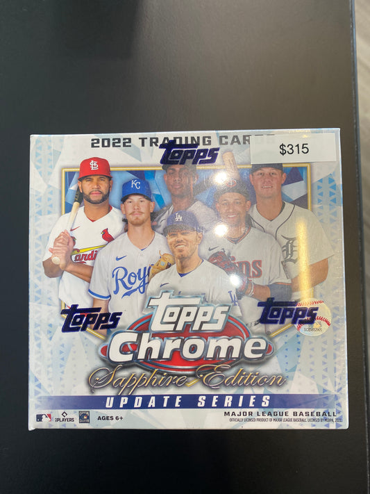2022 Topps Chrome Sapphire Edition update series
