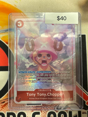 One Piece OP08-007 Tony Tony.Chopper Super Rare (Parallel)