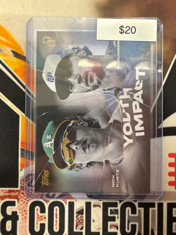2026 Topps Dynamic Duals Nick Kurtz & Jac Caglianone Youth Impact SP