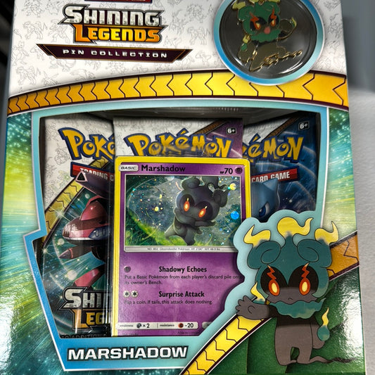 Pokemon Marshadow pin collection