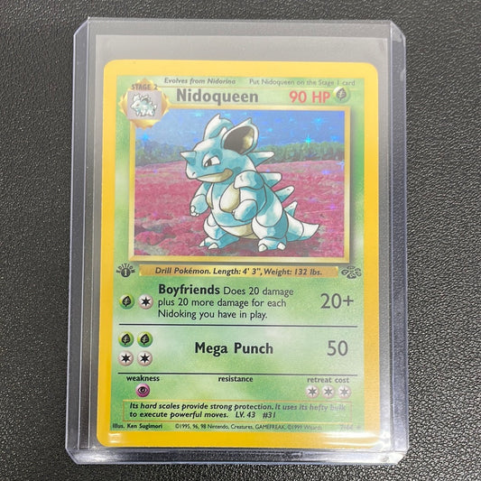 Pokémon 1st Edition Nidoqueen (Jungle) 7/64