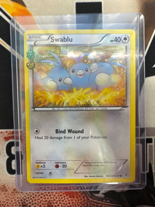Pokémon Swablu Non Holo Generations: Radiant Collection RC23/RC32 NM