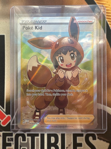 Pokémon Poke Kid 070/072 Shining Fates Full Art