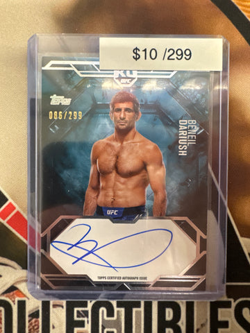 2025 Topps Knockout UFC Beneil Dariush Autograph Refractor /299