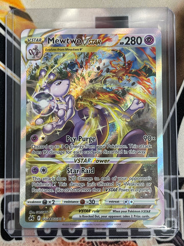Pokémon Mewtwo VSTAR Galarian Gallery Crown Zenith GG44/GG70
