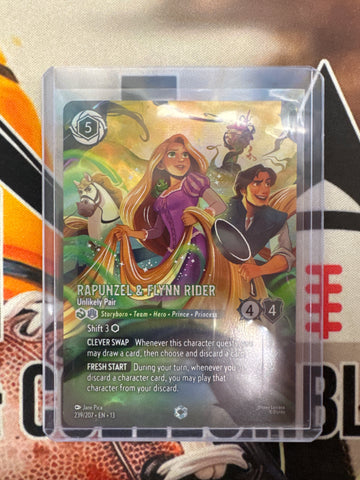 Disney Lorcana Repunzel & Flynn Rider (Enchanted) 239/207 Attack Of The Vine!