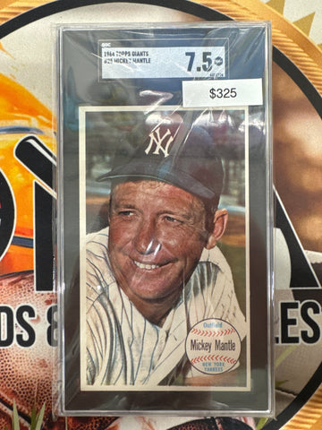 1964 Topps Giants MLB Mickey Mantle SGC 7.5