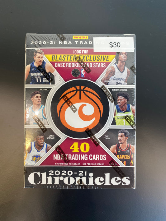 2020-21 Panini Chronicles NBA Blaster Box