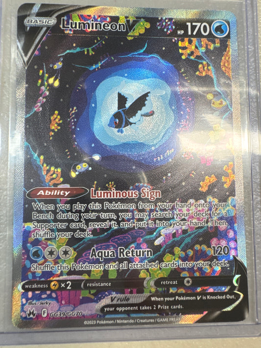 Pokémon Lumineon V Galarian Gallery (Crown Zenith) GG39/GG70