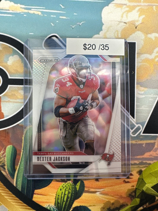 2024 Panini Prizm Dexter Jackson White Prizm /35