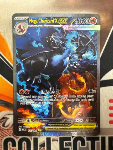Pokemon Mega Charizard X ex 125/094 Phantasmal Flames