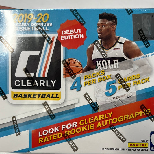 2019-20 Donruss Clearly NBA hobby