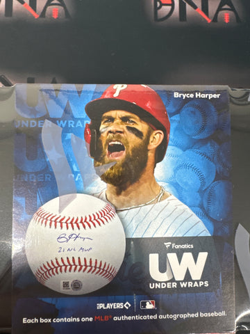 Fanatics Under Wraps autographed baseball