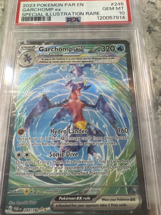 Pokemon Garchomp ex 245/182 PSA 10