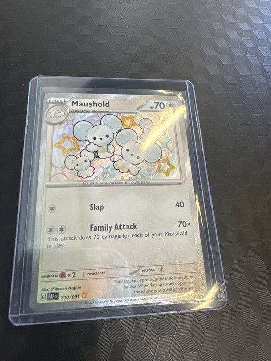 Pokemon Maushold 210/091 Paldean Fates