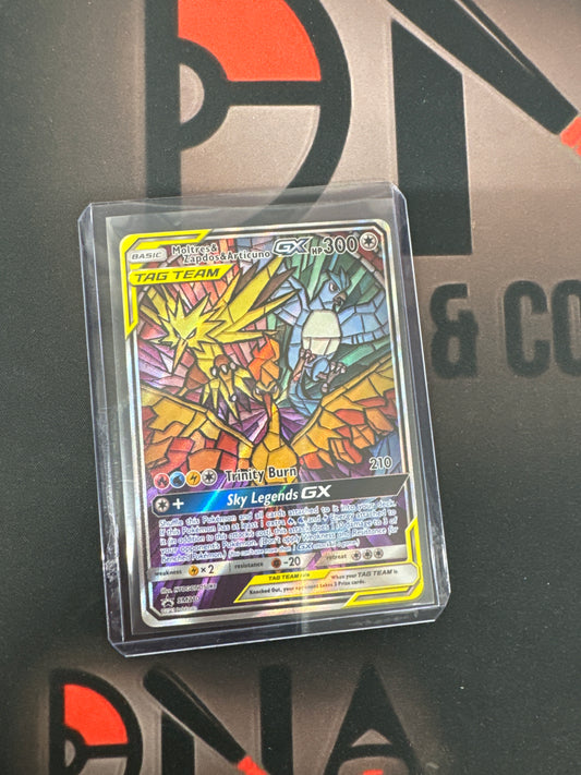 Pokemon Moltres & Zapdos & Articuno GX SM210