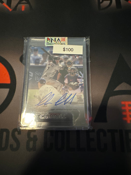 2023 Topps Corbin Carroll auto