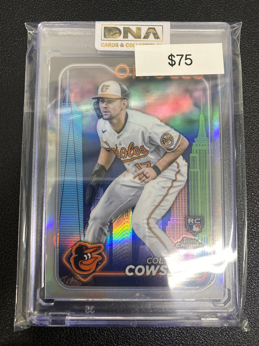 2024 Topps Chrome Colton Cowser Cityscape Rookie