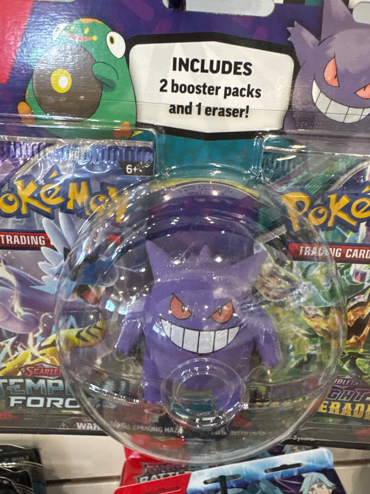 Pokemon Bellibolt or Gengar eraser two pack