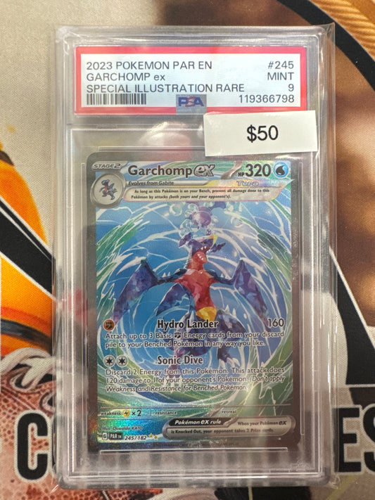 Pokemon Garchomp ex 245/182 PSA 9