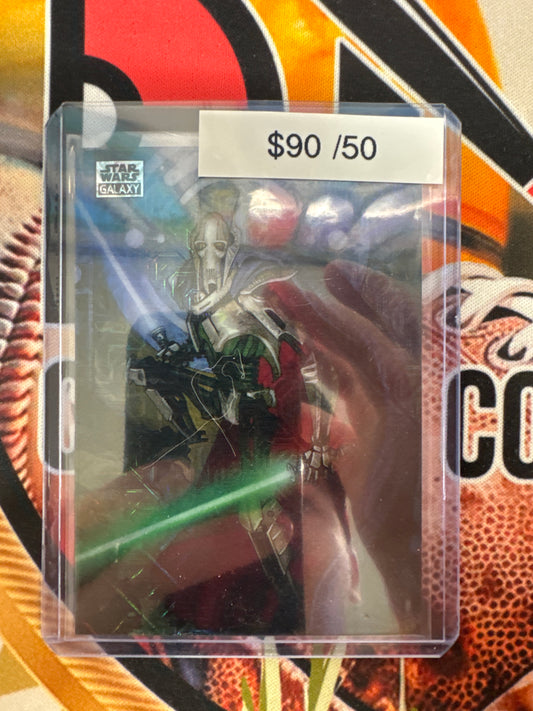 2025 Topps Star Wars Galaxy General Grievous Mojo Refractor /50