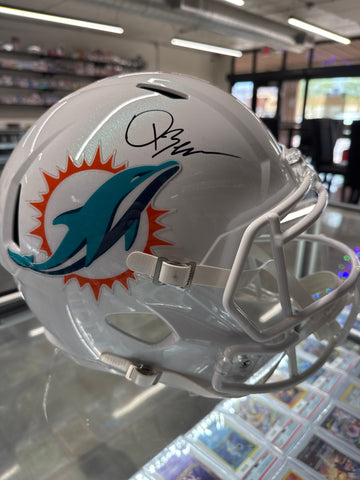 Fanatics Under Wraps Quinn Ewers Replica Signed Helmet