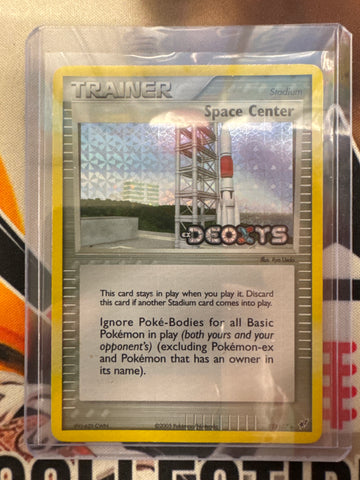 Pokémon Trainer Space Center 91/107 EX Deoxys Reverse Holo LP