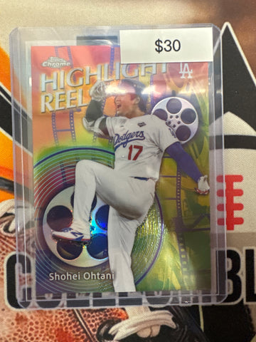 2026 Topps Chrome MLB Shohei Ohtani Lights, Camera, Action Highlight Reel