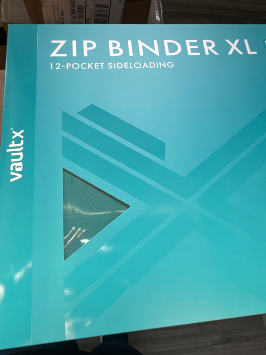 VaultX 12 pocket zip binder XL