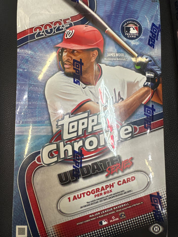 2025 Topps Chrome Update MLB Hobby