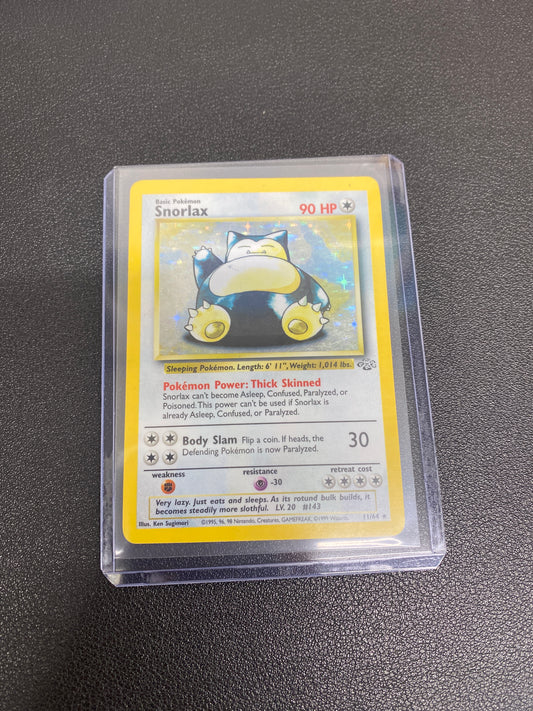Pokémon Snorlax (Jungle) Holo 11/64 LP