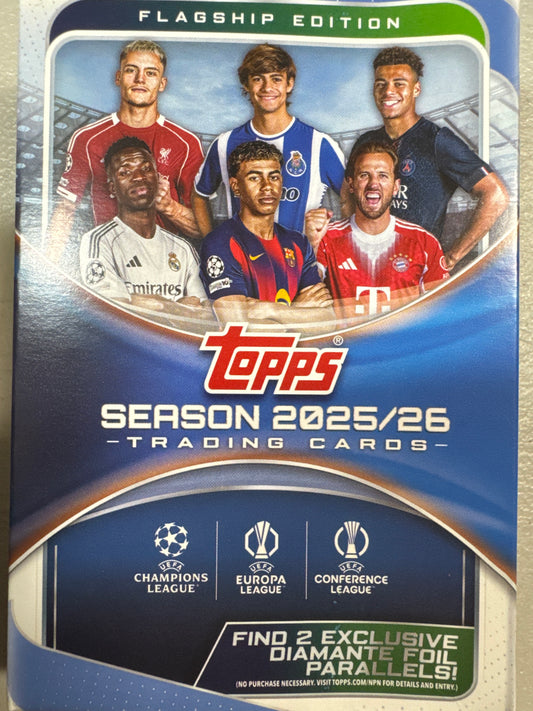 2025-26 Topps Flagship Champion’s League UEFA hanger