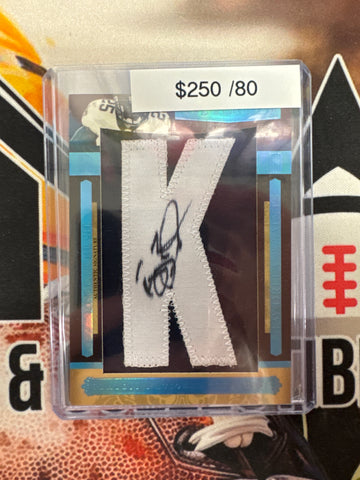 2006 Donruss Playoff NFL Reggie Bush Nameplate Autograph /80