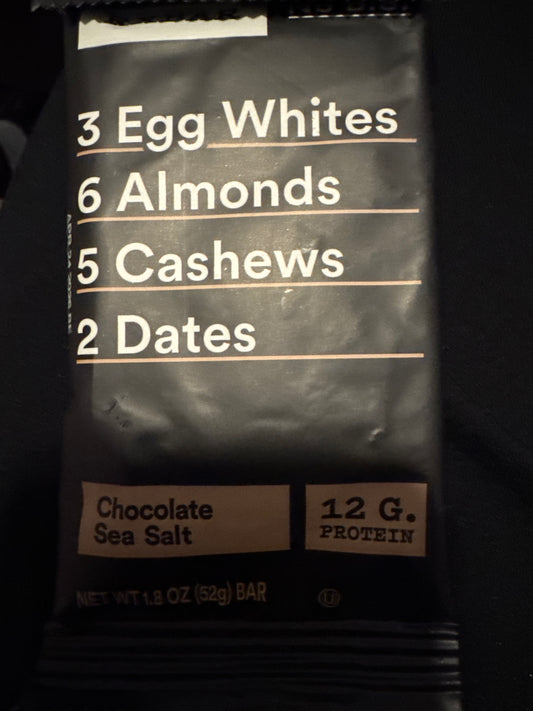 Cafe RX Bar Chocolate Sea Salt